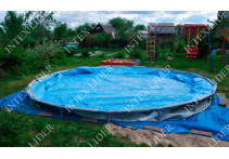 56420 Каркасный бассейн круглый  BestWay, 366х122см, фильтр-насос картр 2006 л/ч (56088, P20-1248-B)