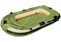 65051 Bestway Надувная лодка Voyager 300 243х102х31 см с вёслами.