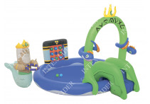 53057 Игровой центр-бассейн с игрушками и шариками 231х193х150 см