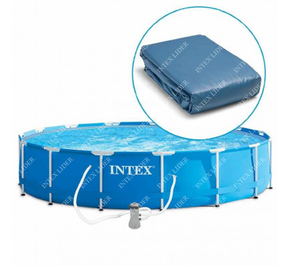 Чашковый пакет к бассейну Intex 457х122см